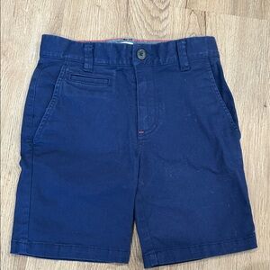 Boden Blue Boys' Shorts with Red Trim